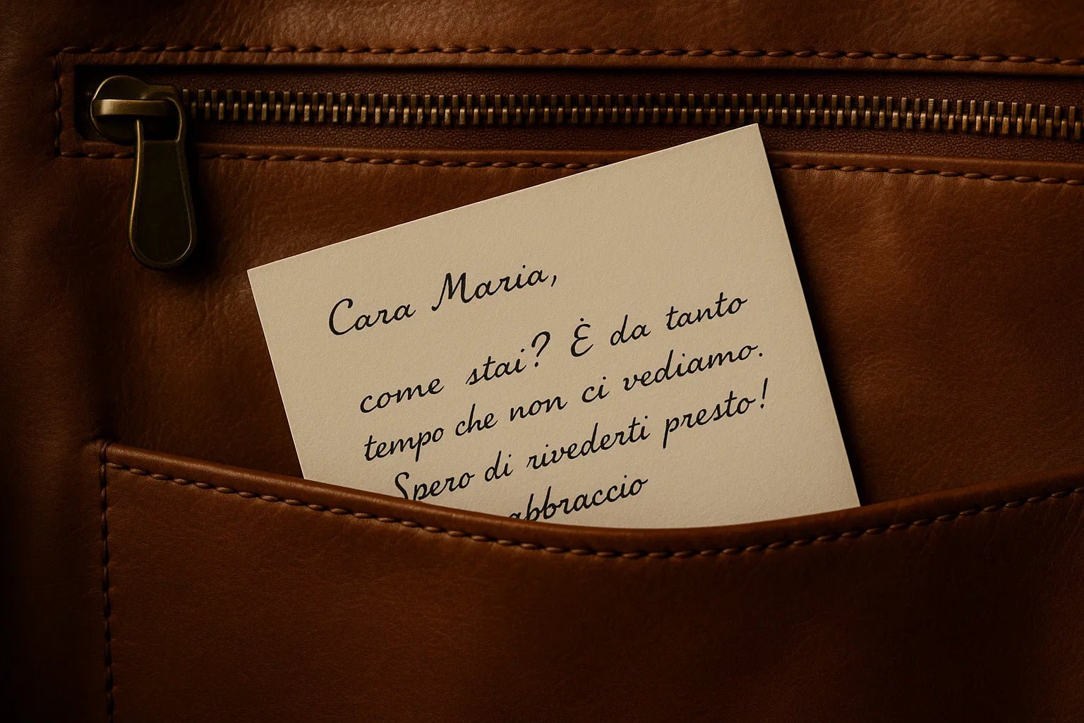 Lettere mai spedite: frammenti d’anima cuciti in pelle - Fury