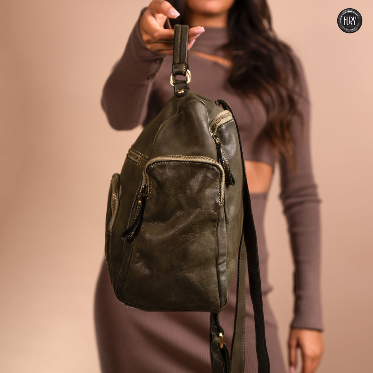 Zainetto Volterra in pelle