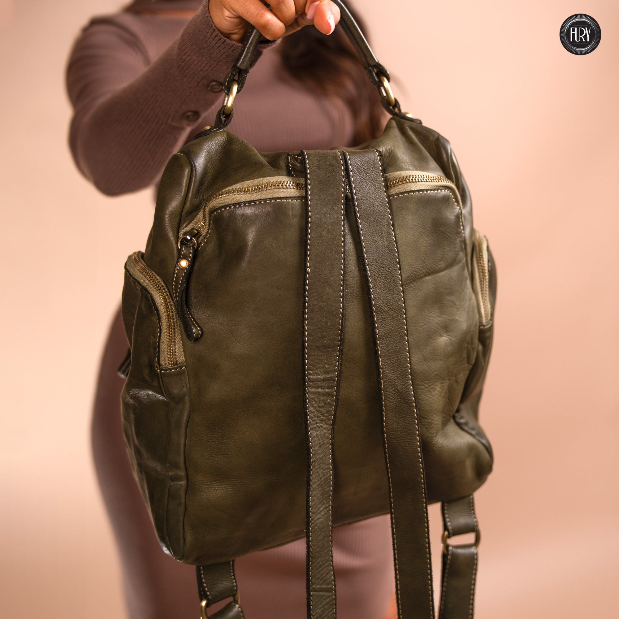 Zainetto Volterra in pelle