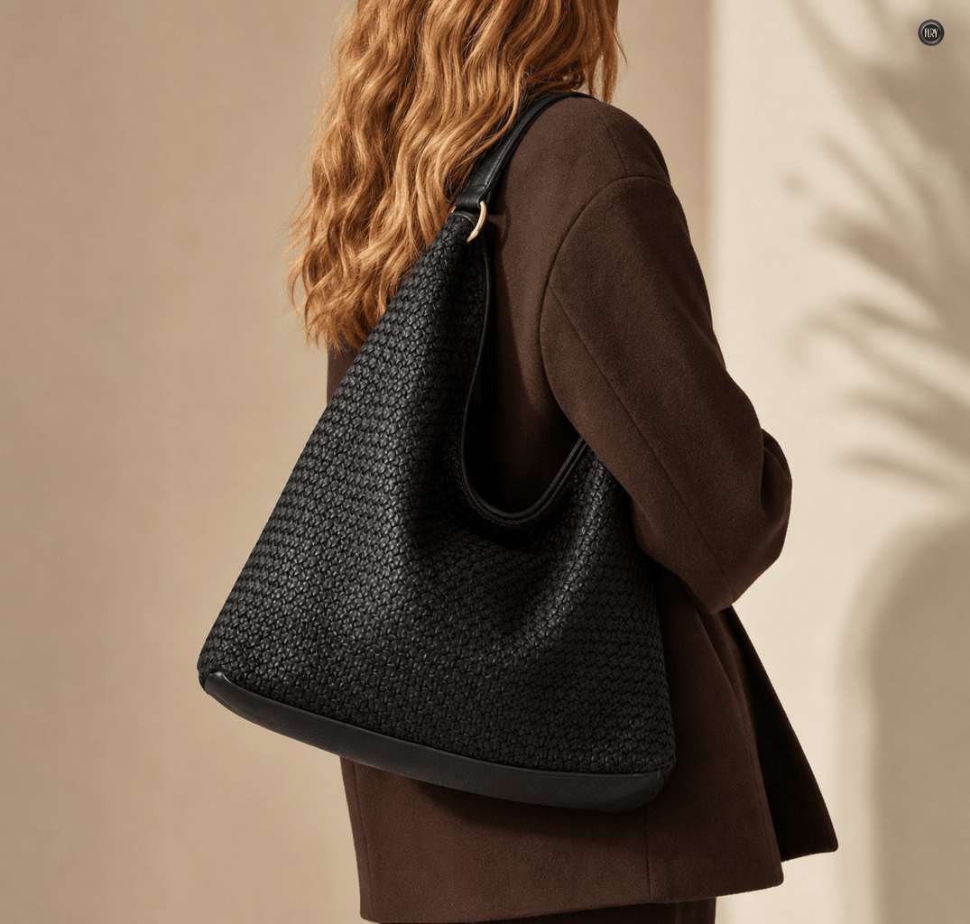 Borsa Altea Maxi in pelle intrecciata - Fury