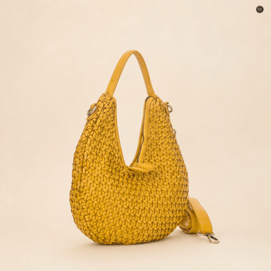 Borsa Amalia in pelle intrecciata - Fury