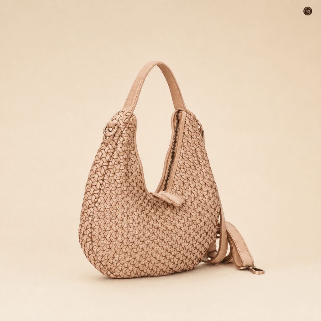 Borsa Amalia in pelle intrecciata - Fury