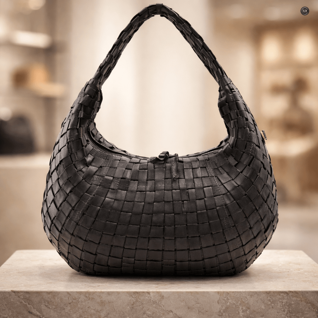 Borsa Armonia in pelle intrecciata - Fury