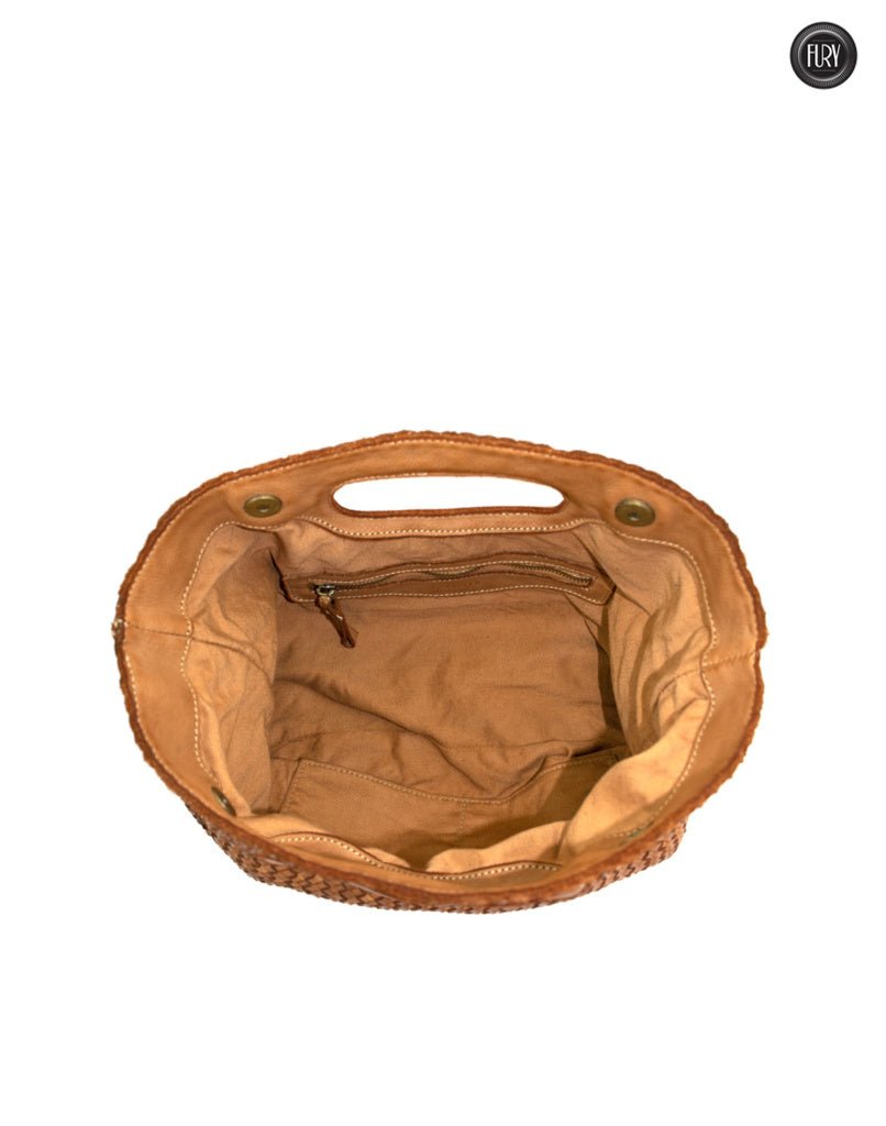 Borsa Artemisia in pelle intrecciata - Fury