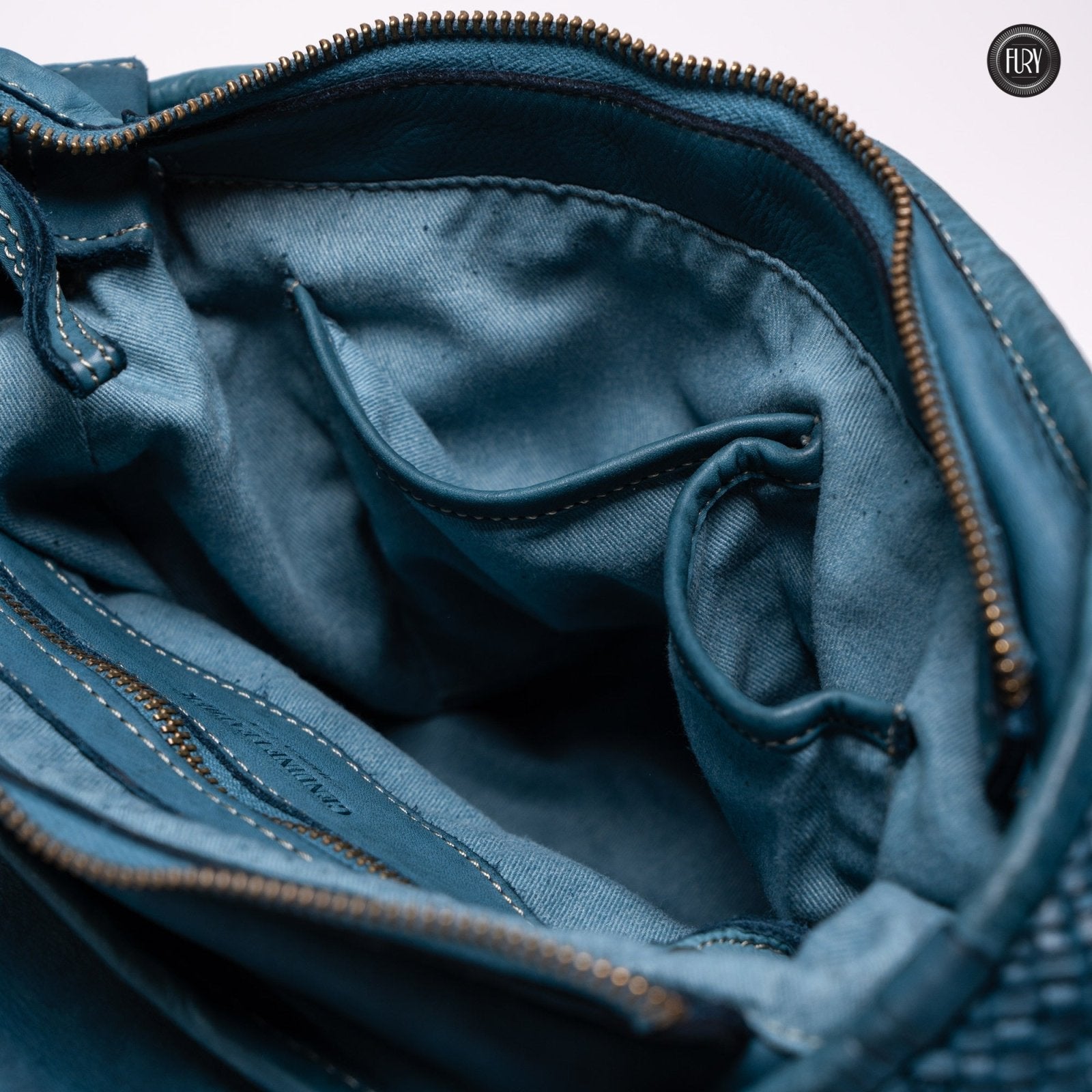 Borsa Camilla in pelle intrecciata - Fury