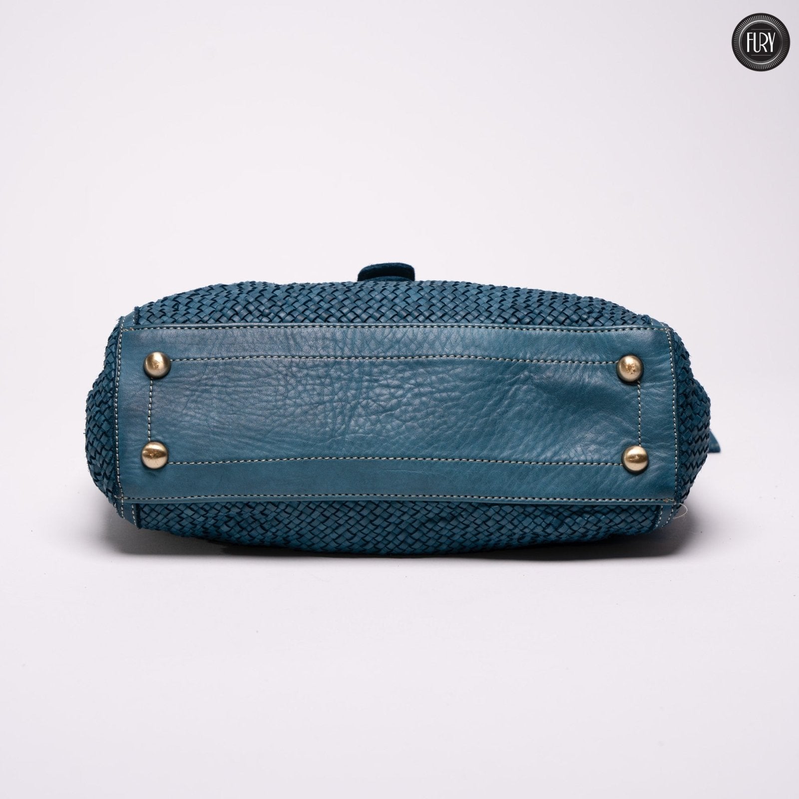 Borsa Camilla in pelle intrecciata - Fury