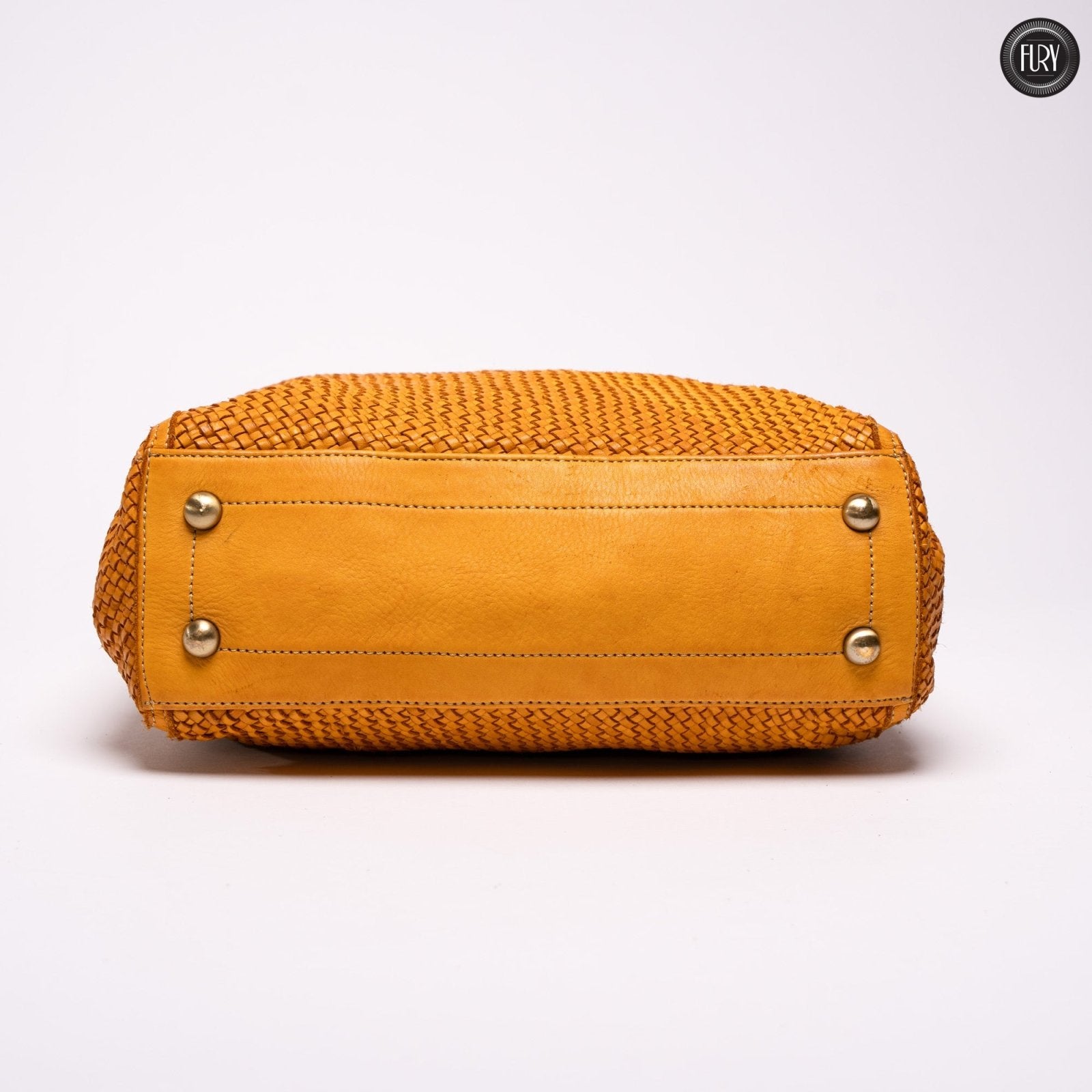 Borsa Camilla in pelle intrecciata - Fury