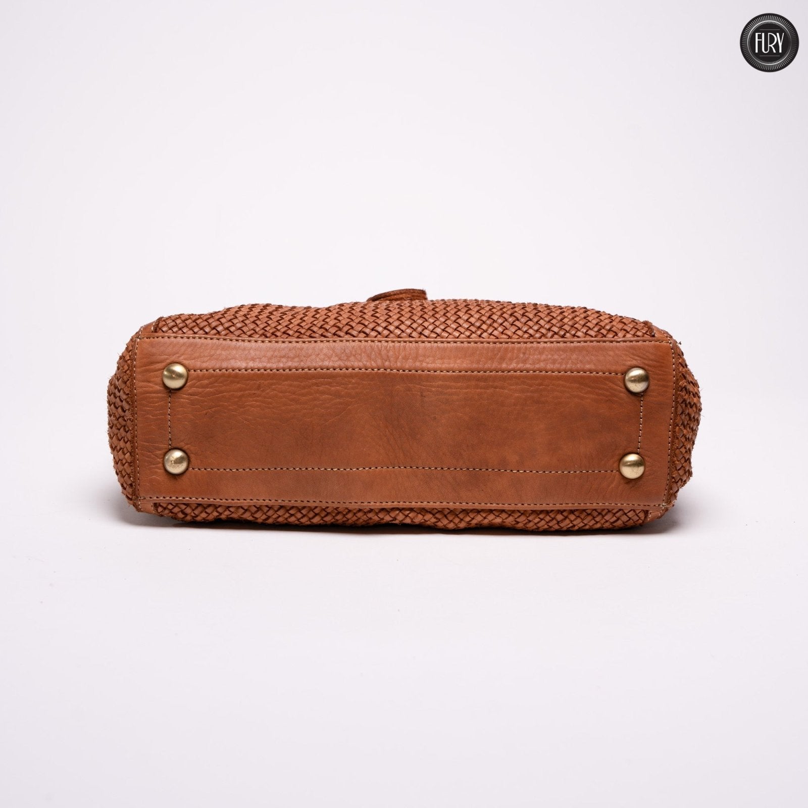 Borsa Camilla in pelle intrecciata - Fury