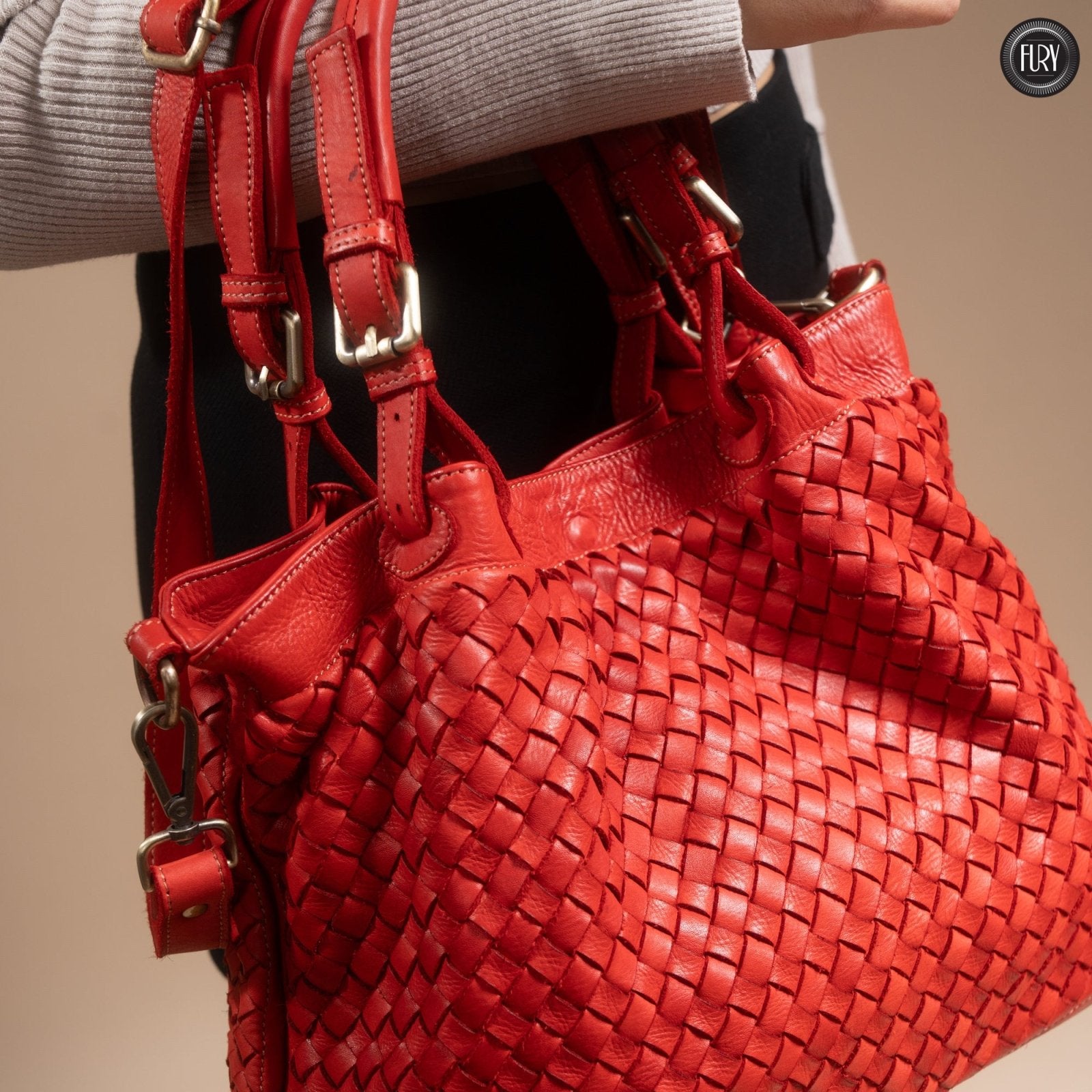 Borsa Caterina in pelle - Fury