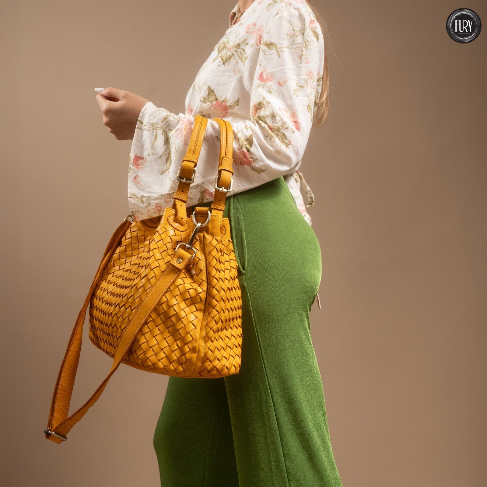 Borsa Caterina in pelle - Fury