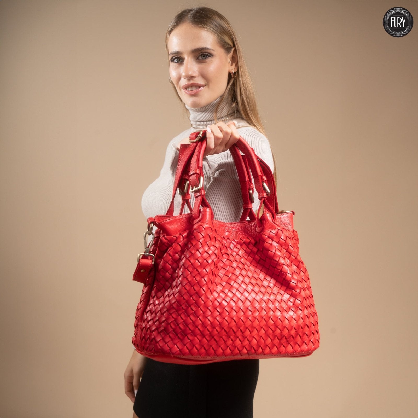 Borsa Caterina in pelle - Fury