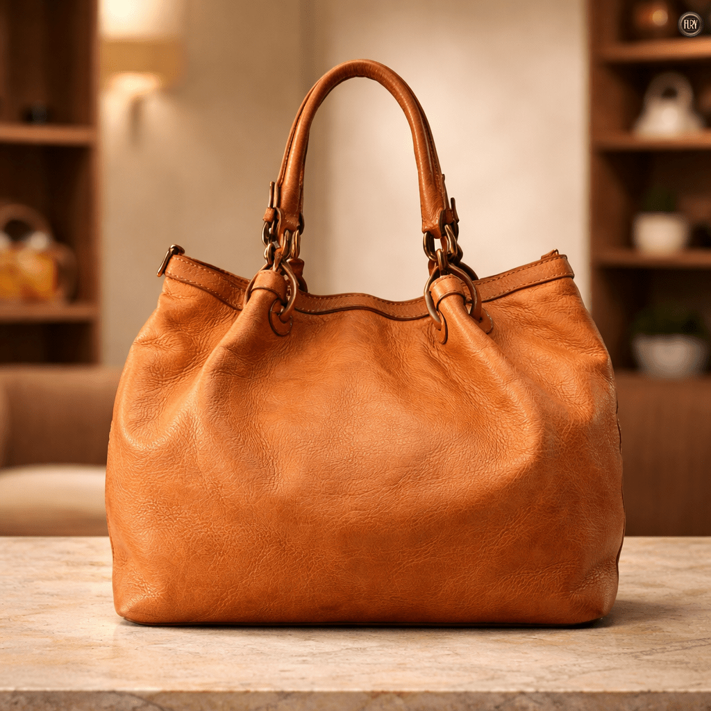 Borsa Caterina Lume in pelle intrecciata - Fury