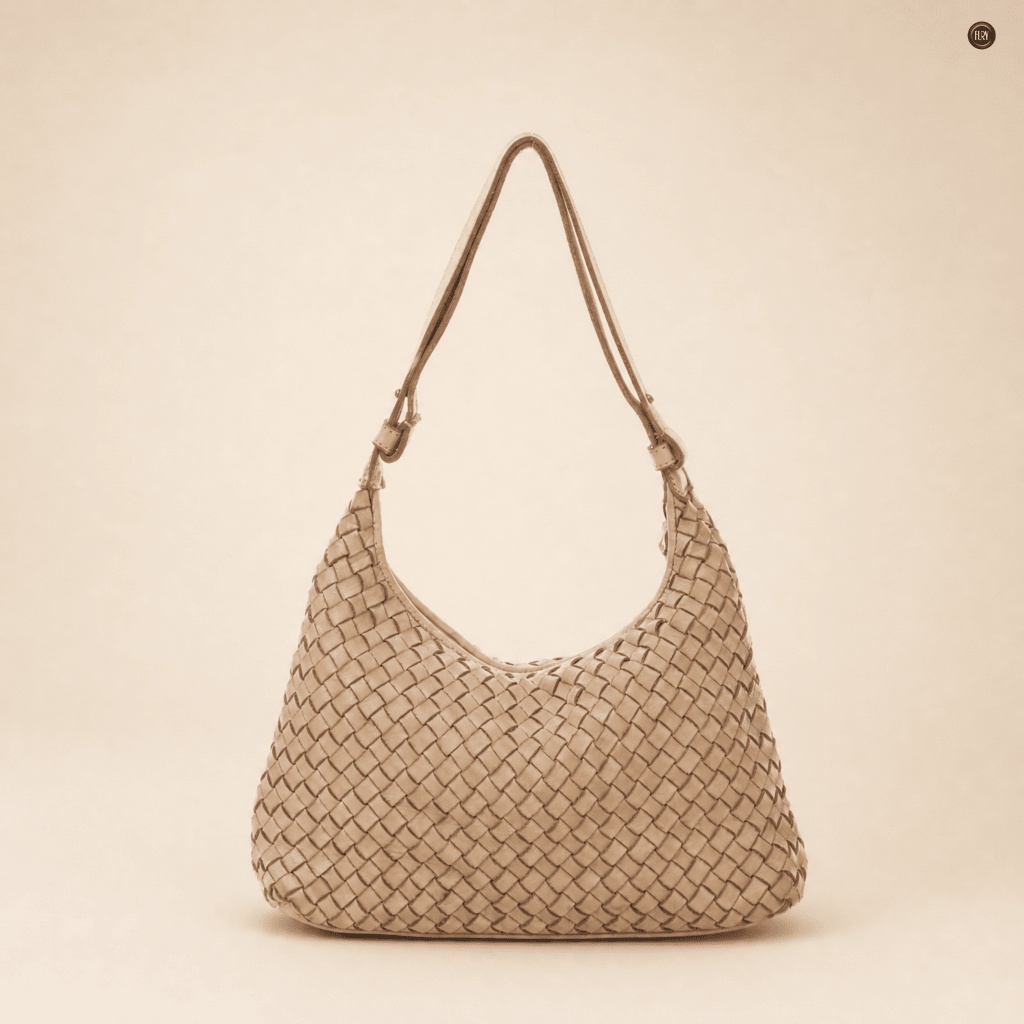 Borsa Laura in pelle intrecciata - Fury