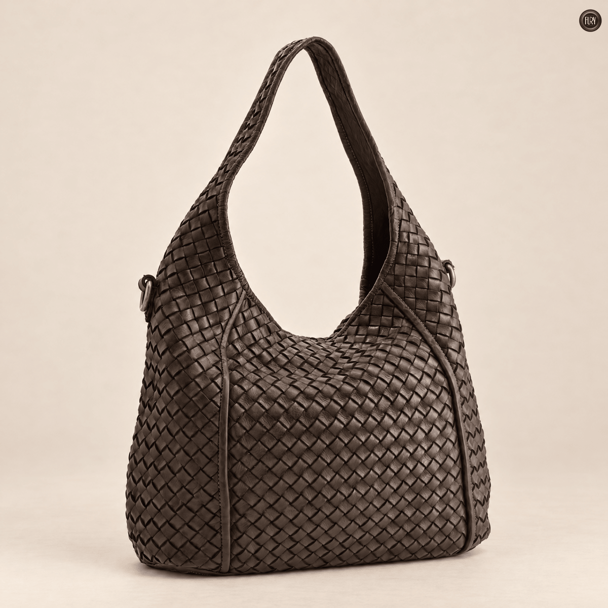Borsa Leonia in pelle intrecciata - Fury