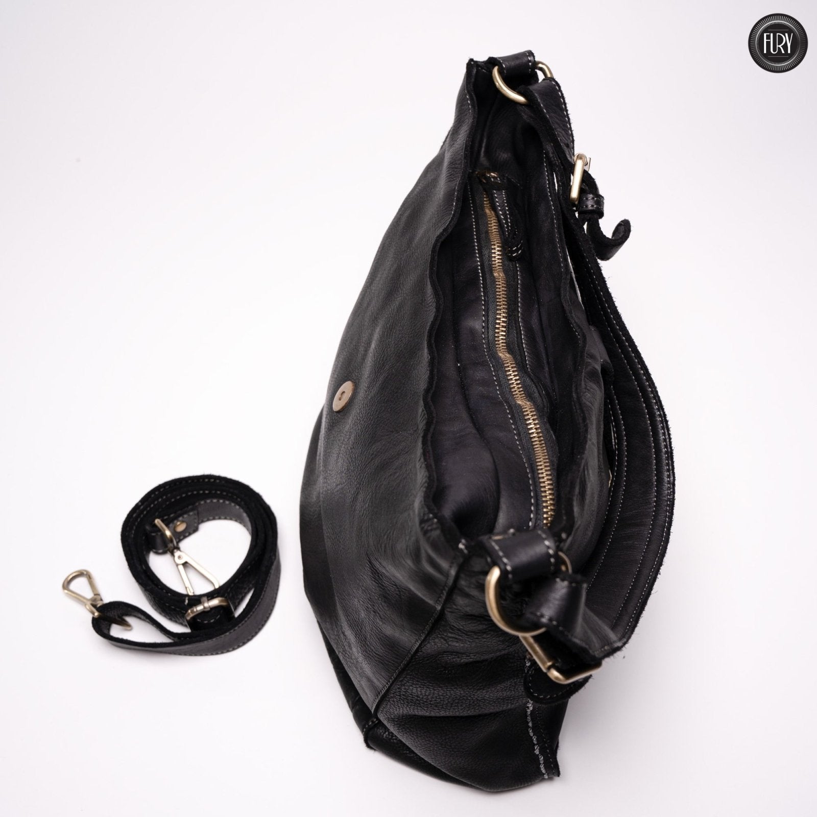 Borsa Sandy in pelle - Fury