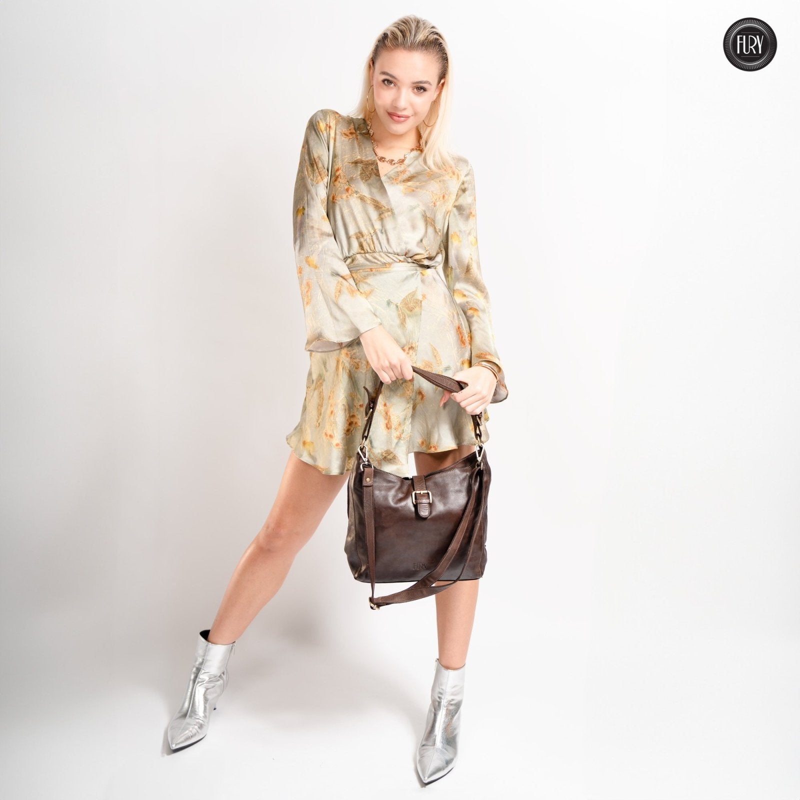 Borsa Sandy in pelle - Fury