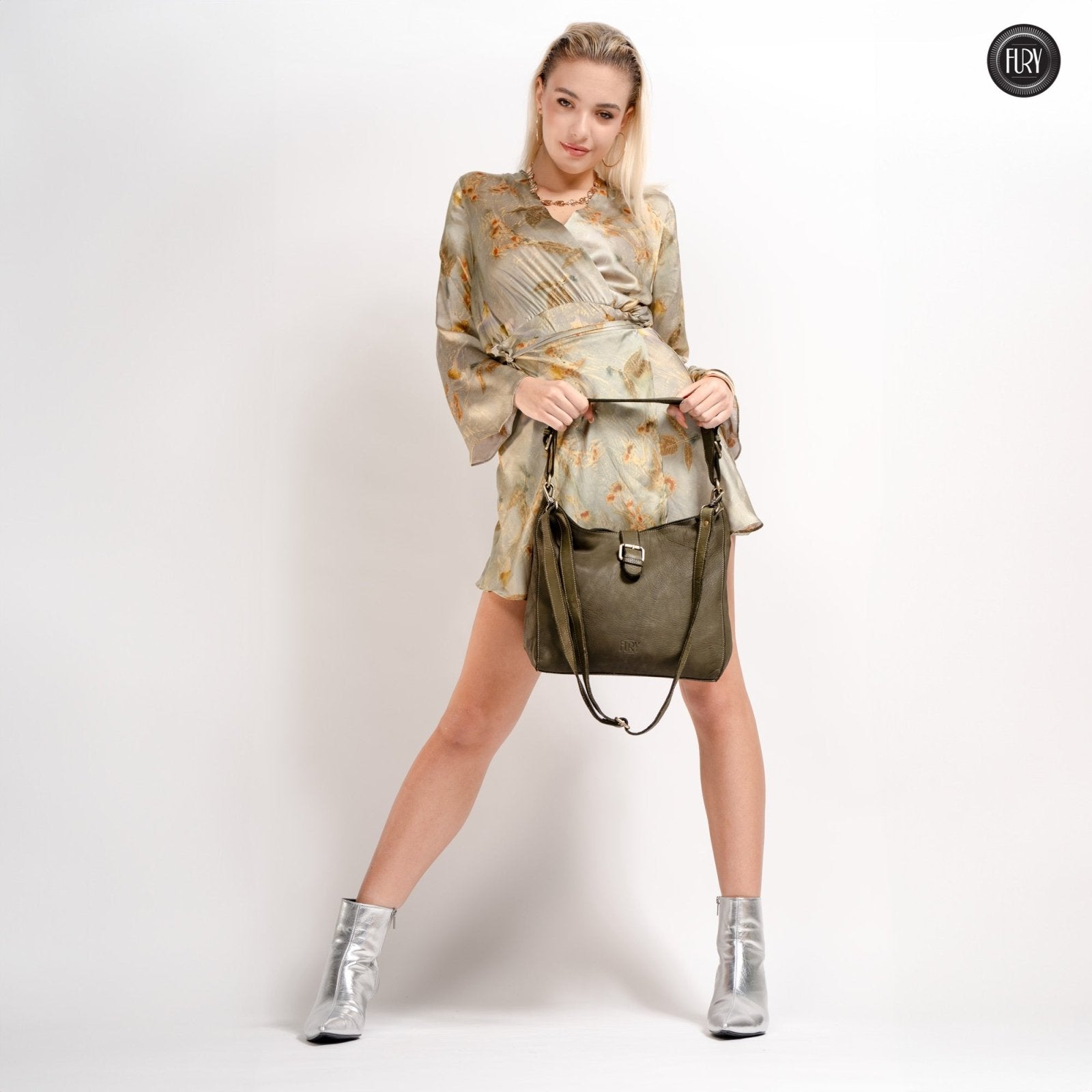 Borsa Sandy in pelle - Fury