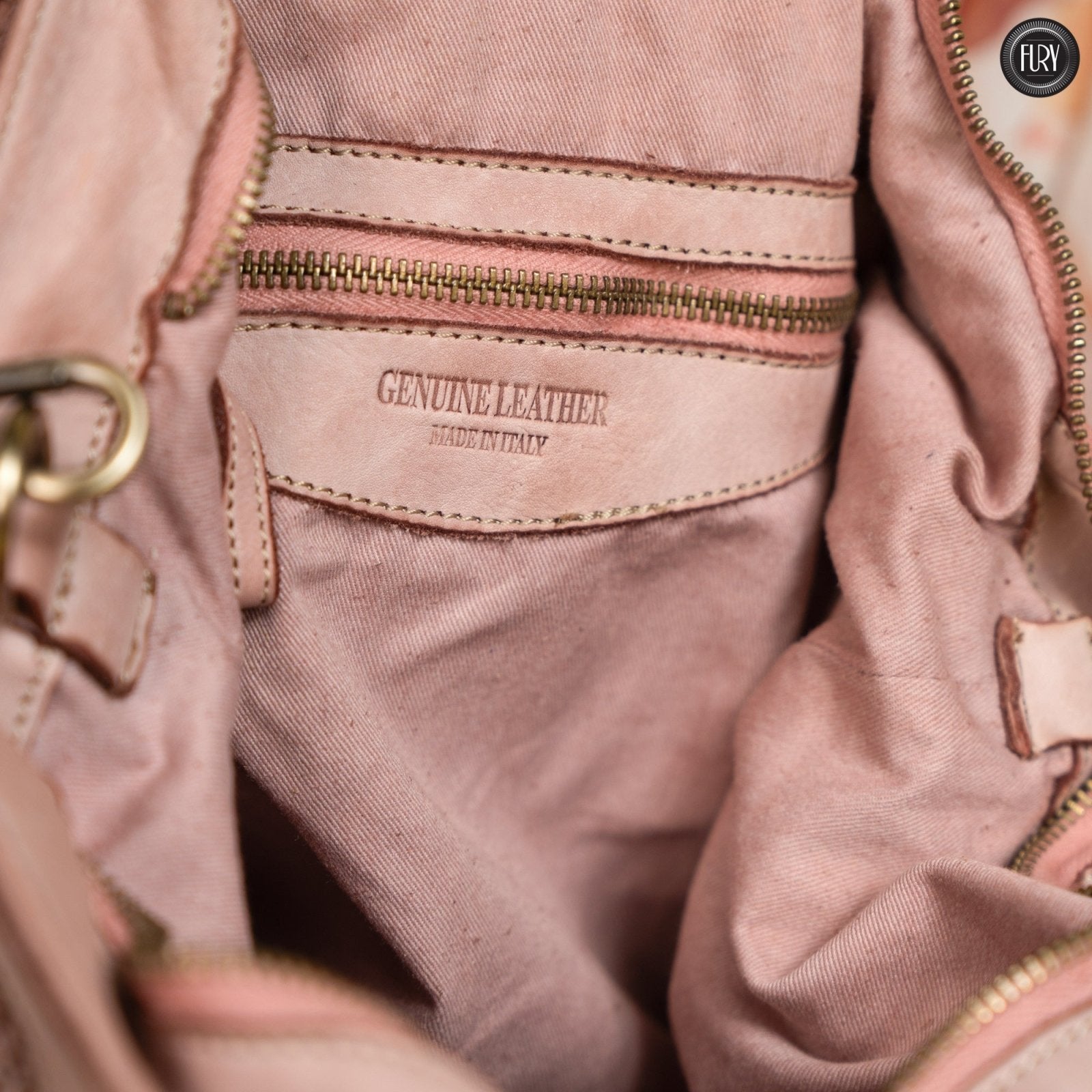 Borsa Tullia in pelle intrecciata - Fury