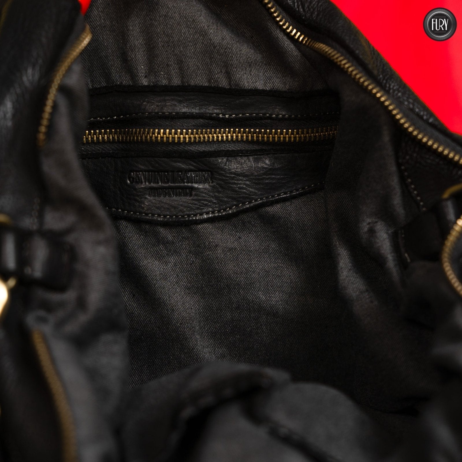 Borsa Tullia in pelle intrecciata - Fury