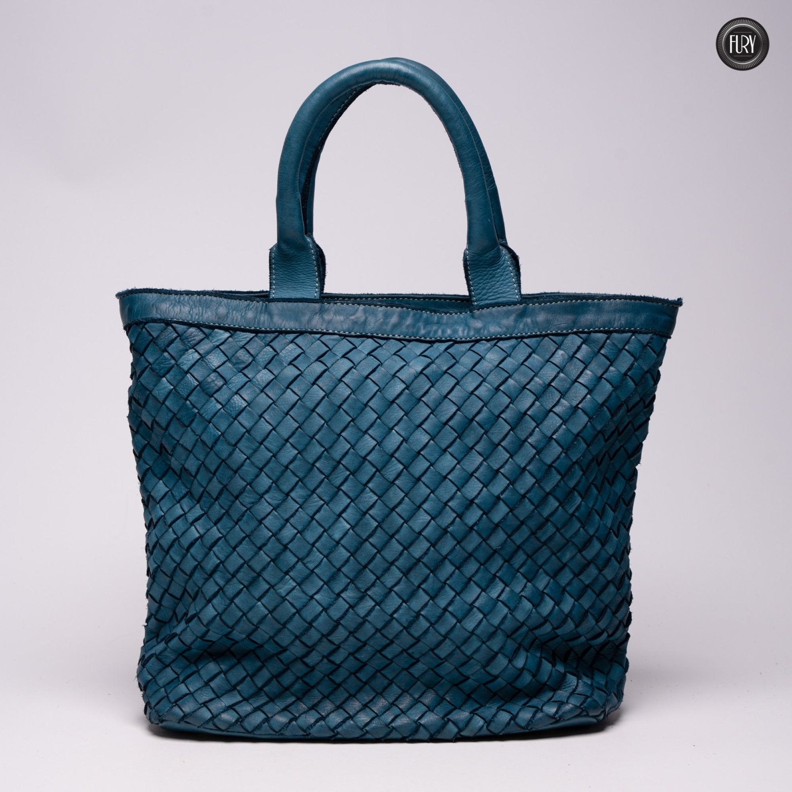 Borsa Virginia in pelle intrecciata - Fury