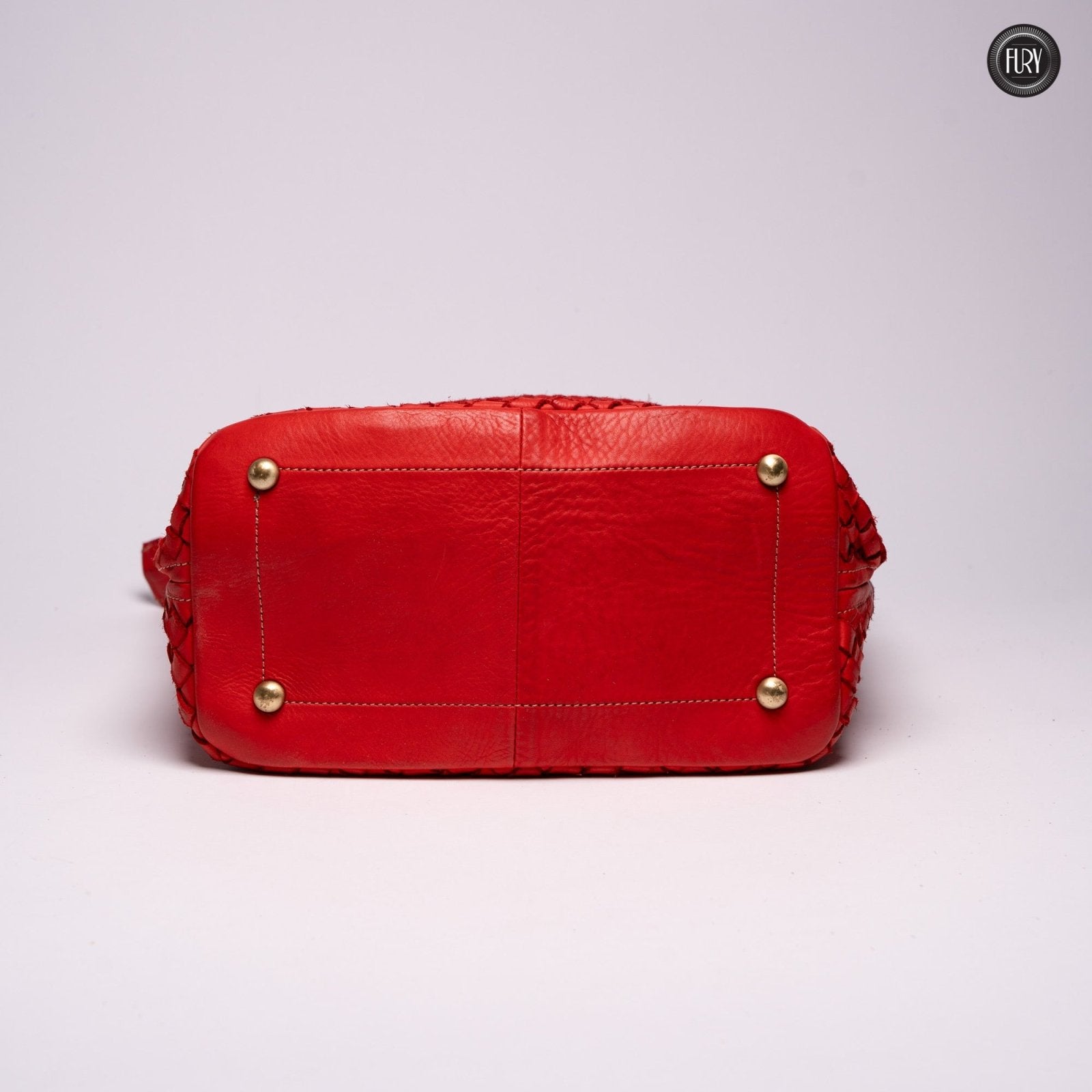 Borsa Virginia in pelle intrecciata - Fury