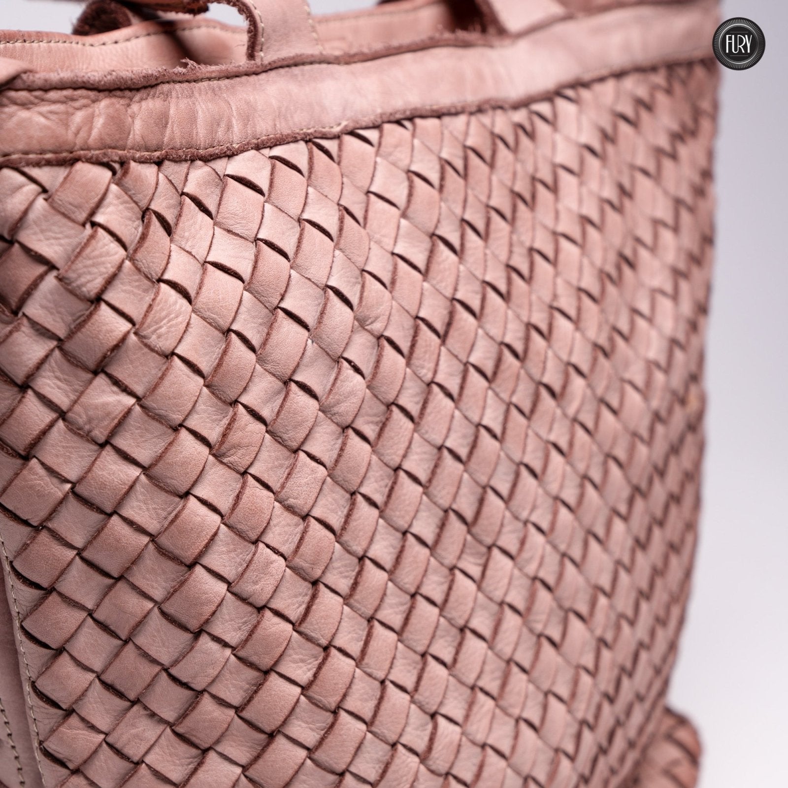 Borsa Virginia in pelle intrecciata - Fury