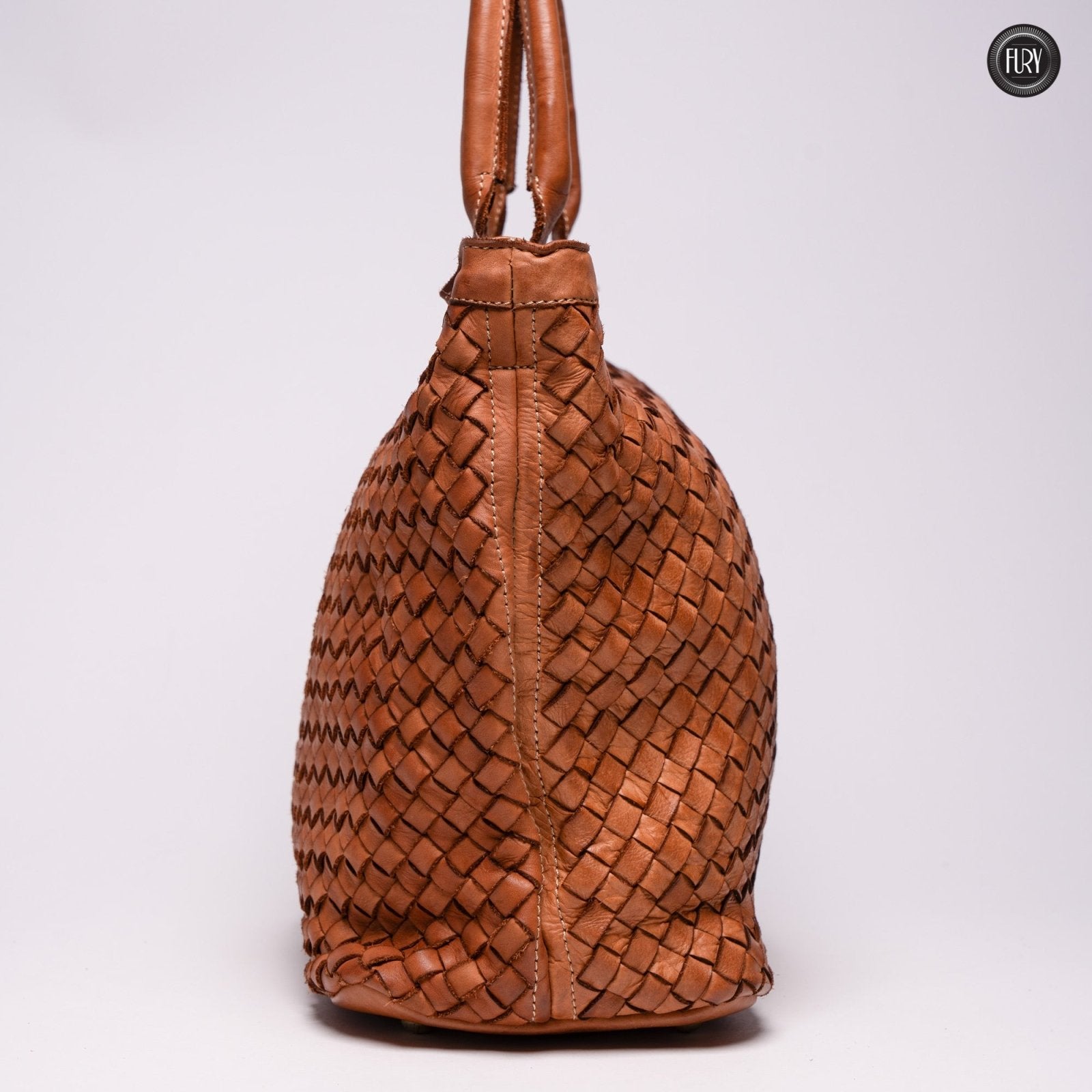 Borsa Virginia in pelle intrecciata - Fury