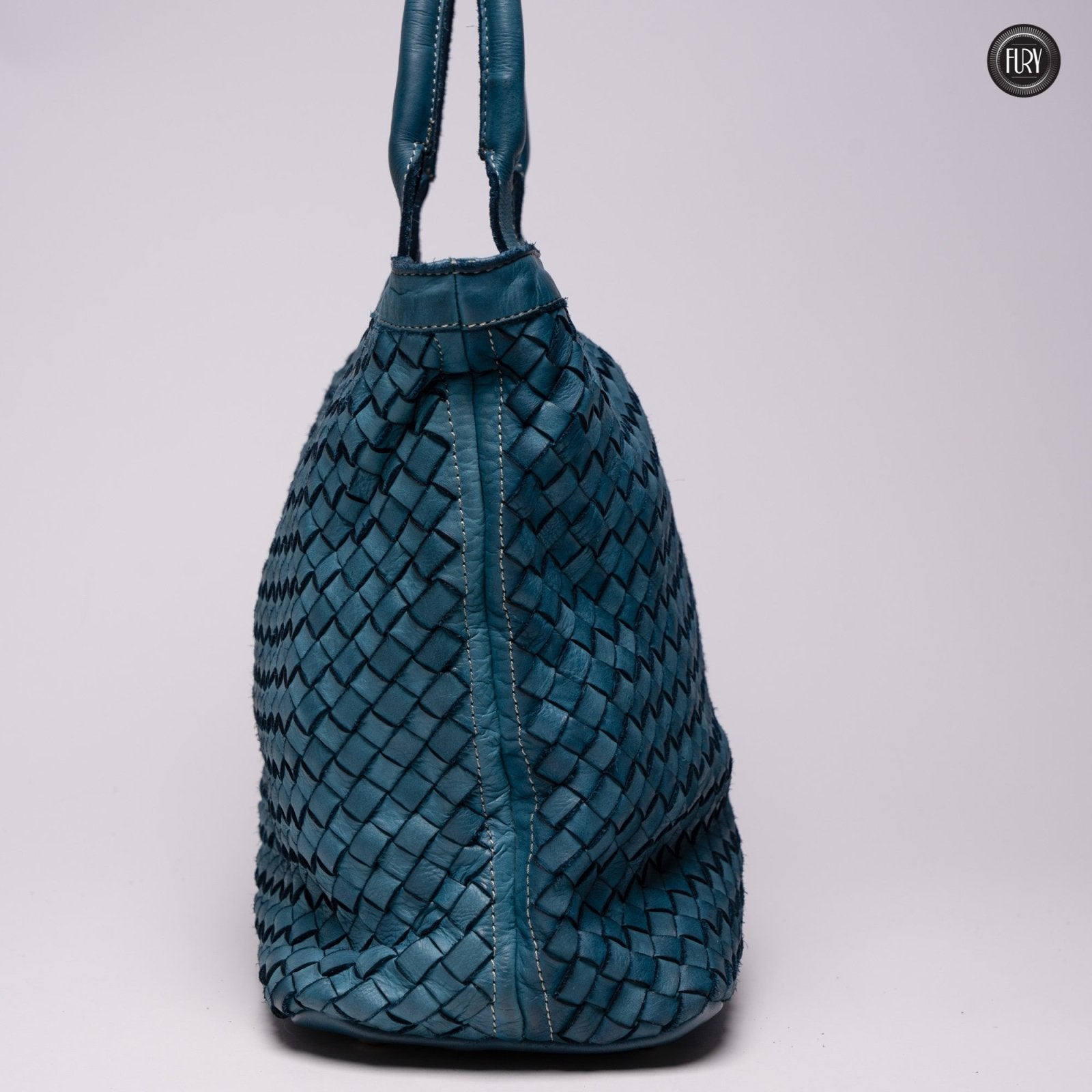 Borsa Virginia in pelle intrecciata - Fury