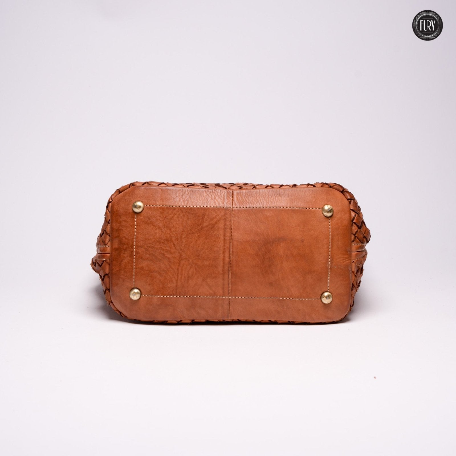 Borsa Virginia in pelle intrecciata - Fury