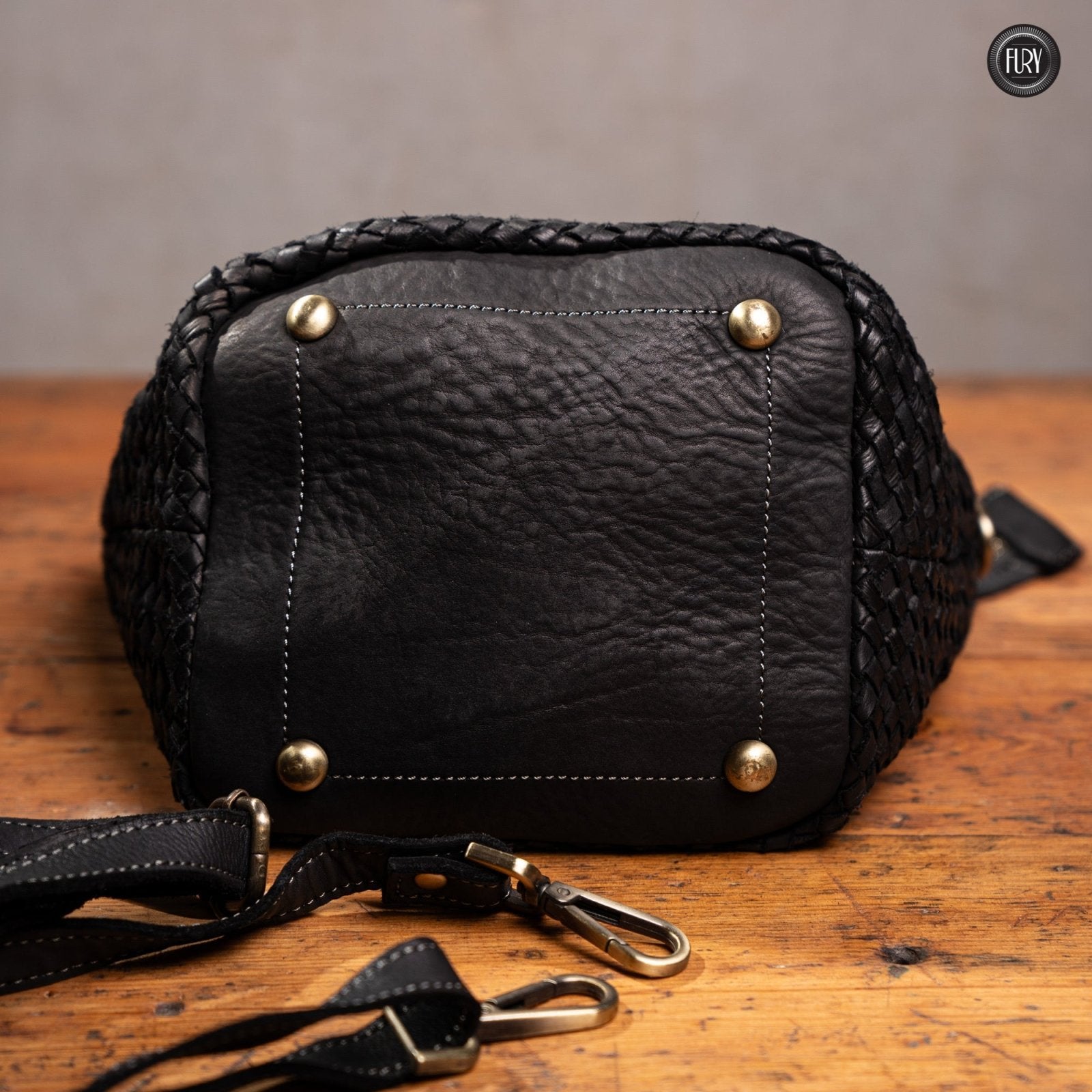 Borsetta Alba in pelle intrecciata - Fury