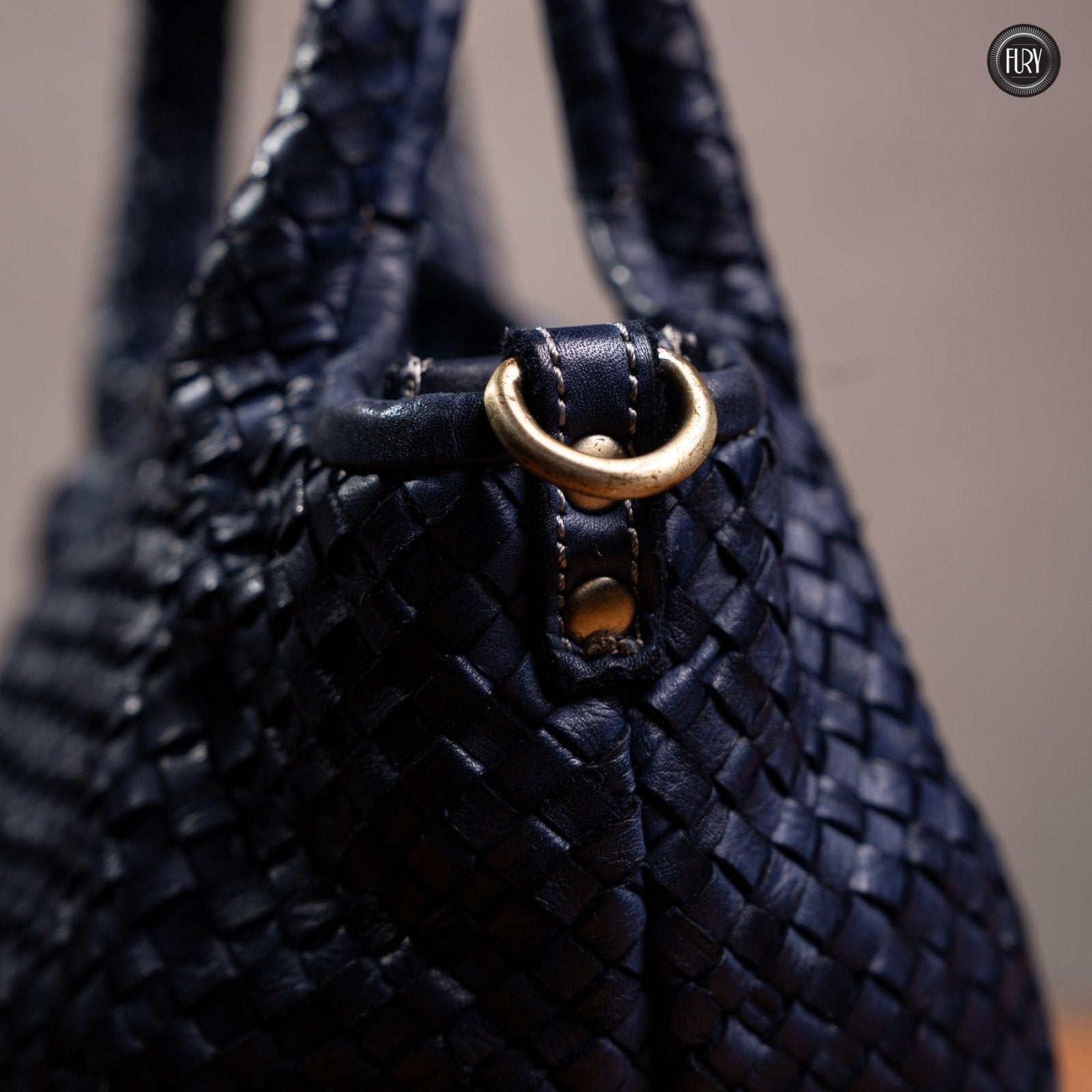 Borsetta Alba in pelle intrecciata - Fury