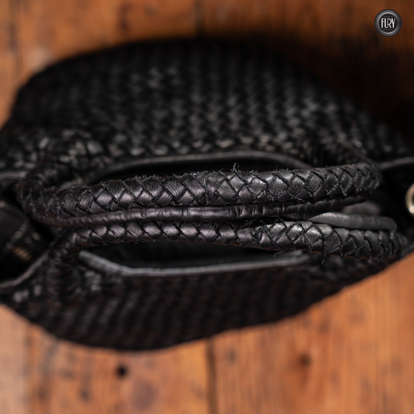 Borsetta Alba in pelle intrecciata - Fury