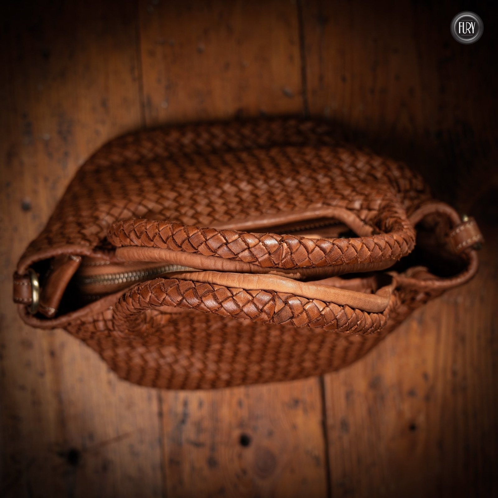 Borsetta Alba in pelle intrecciata - Fury