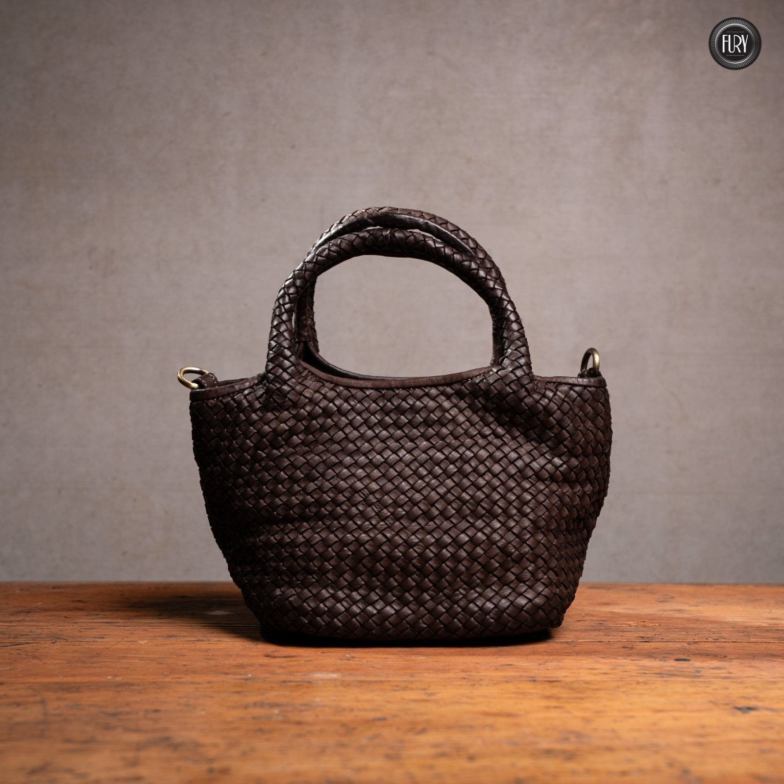 Borsetta Alba in pelle intrecciata - Fury