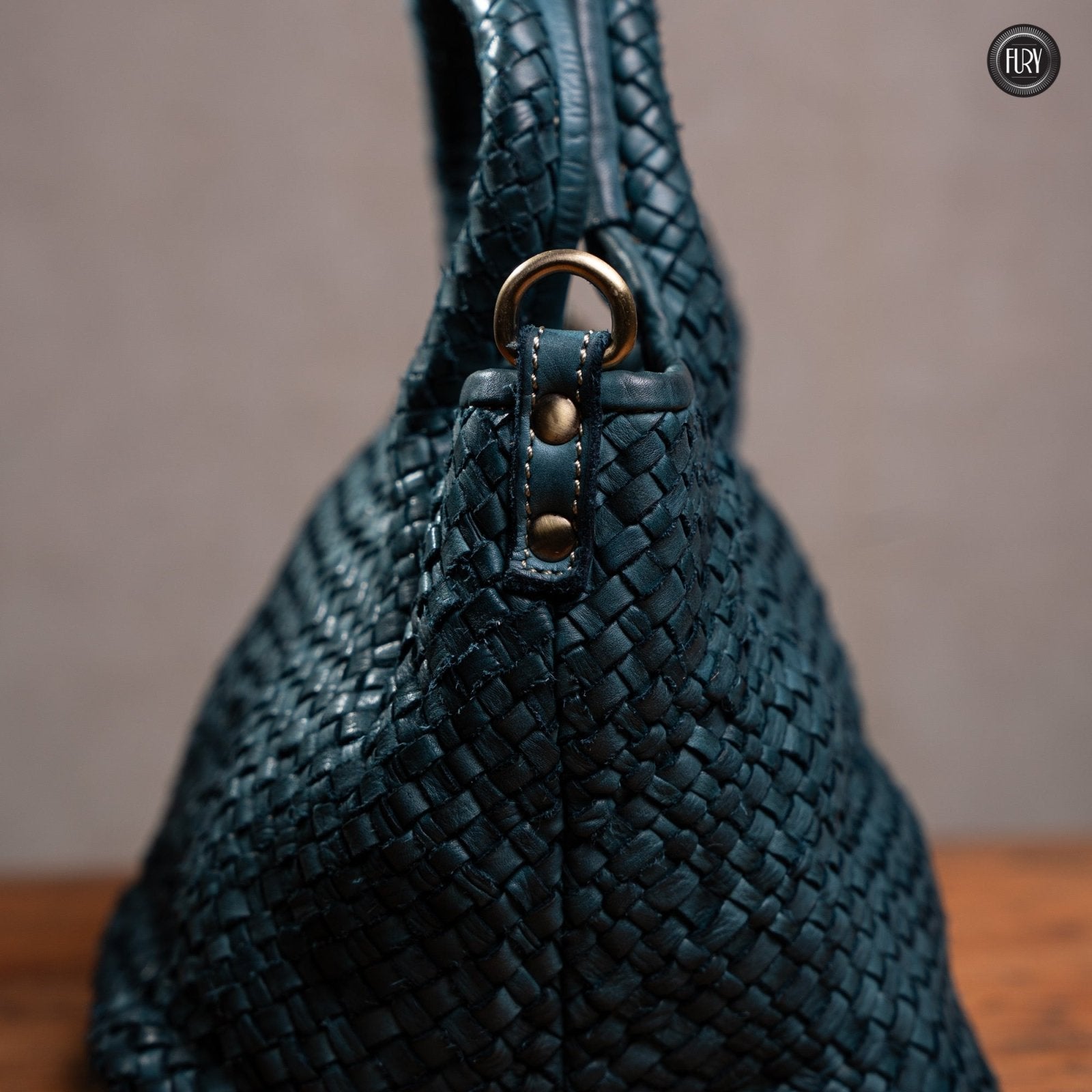 Borsetta Alba in pelle intrecciata - Fury