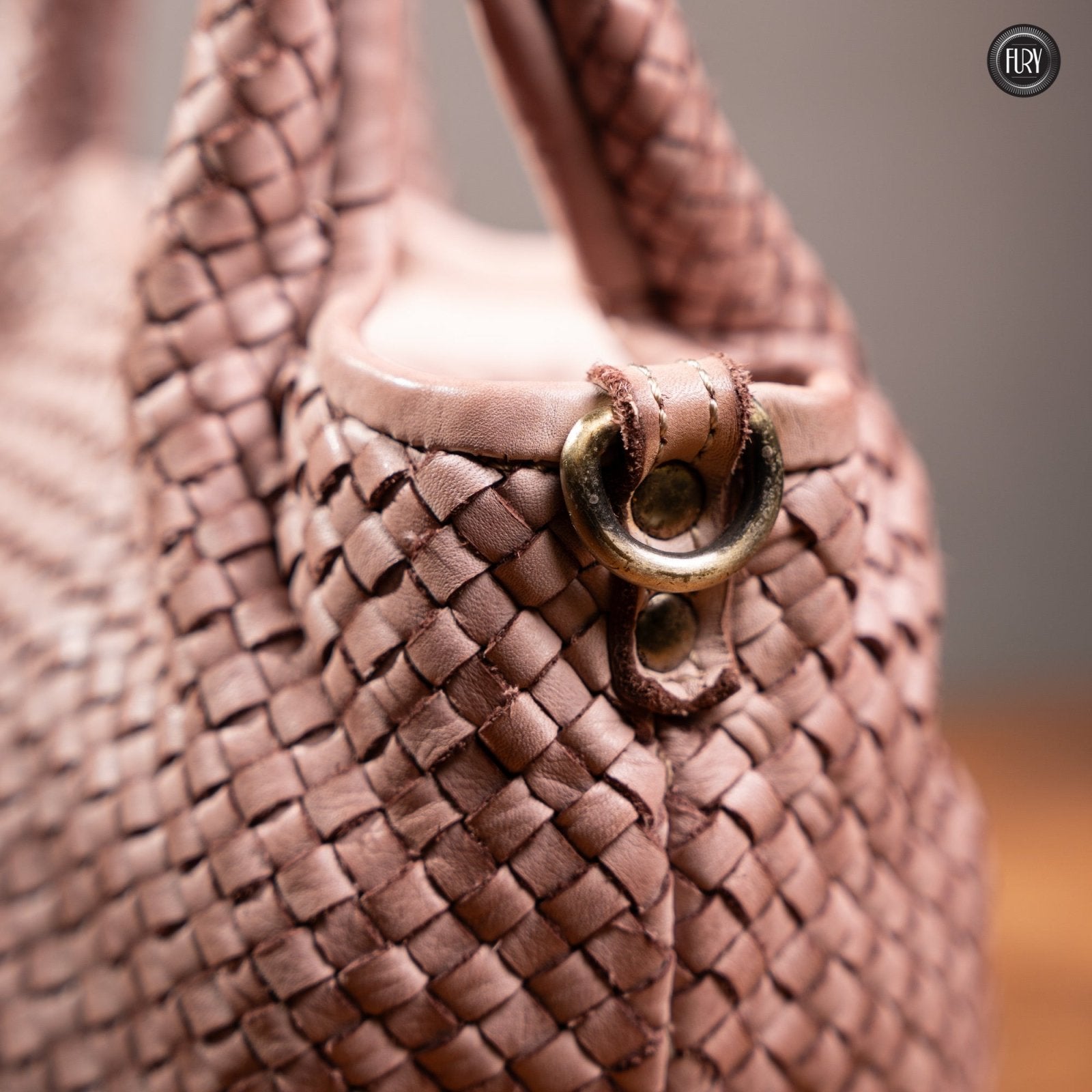 Borsetta Alba in pelle intrecciata - Fury