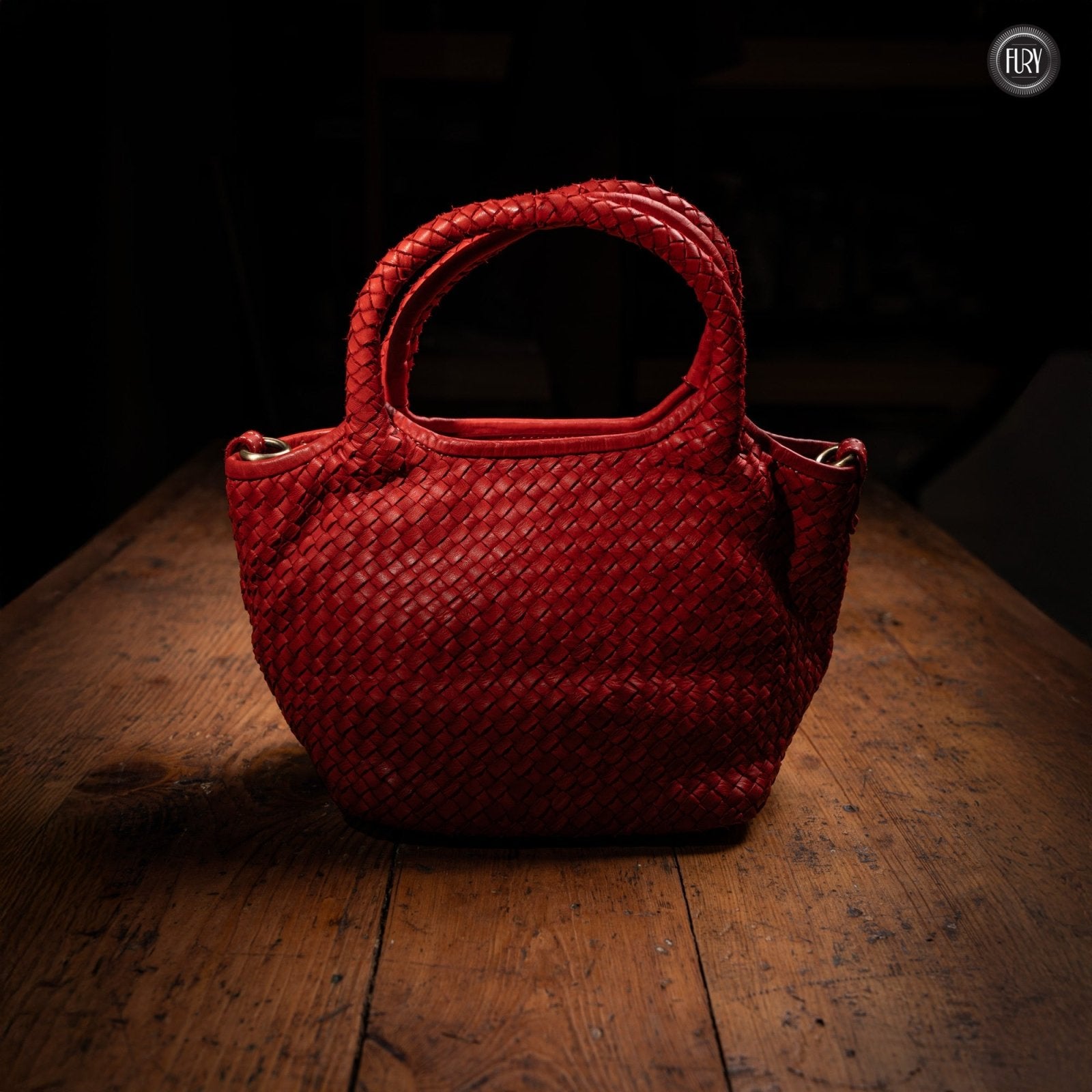 Borsetta Alba in pelle intrecciata - Fury