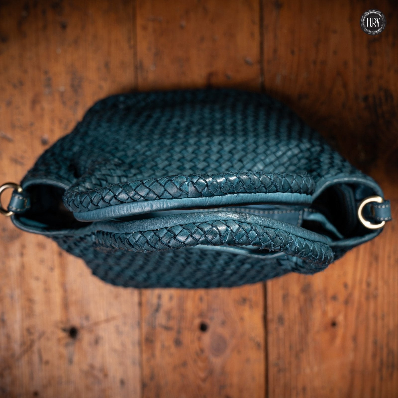 Borsetta Alba in pelle intrecciata - Fury