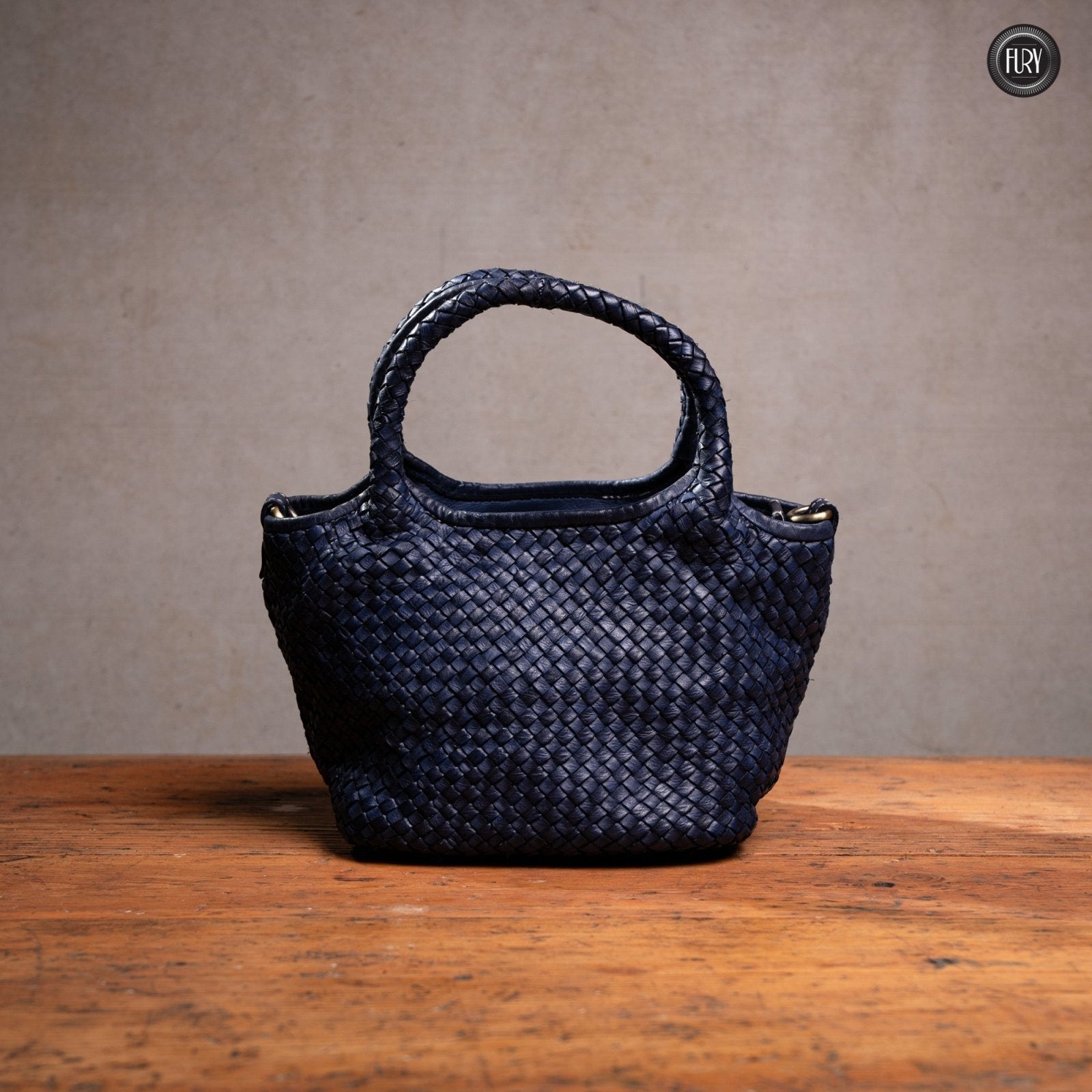 Borsetta Alba in pelle intrecciata - Fury