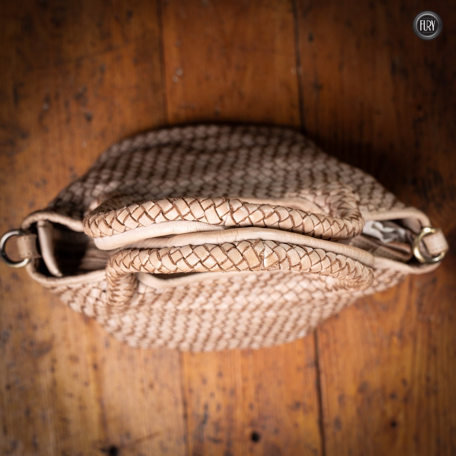 Borsetta Alba in pelle intrecciata - Fury