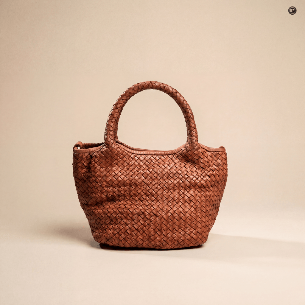 Borsetta Alba in pelle intrecciata - Fury