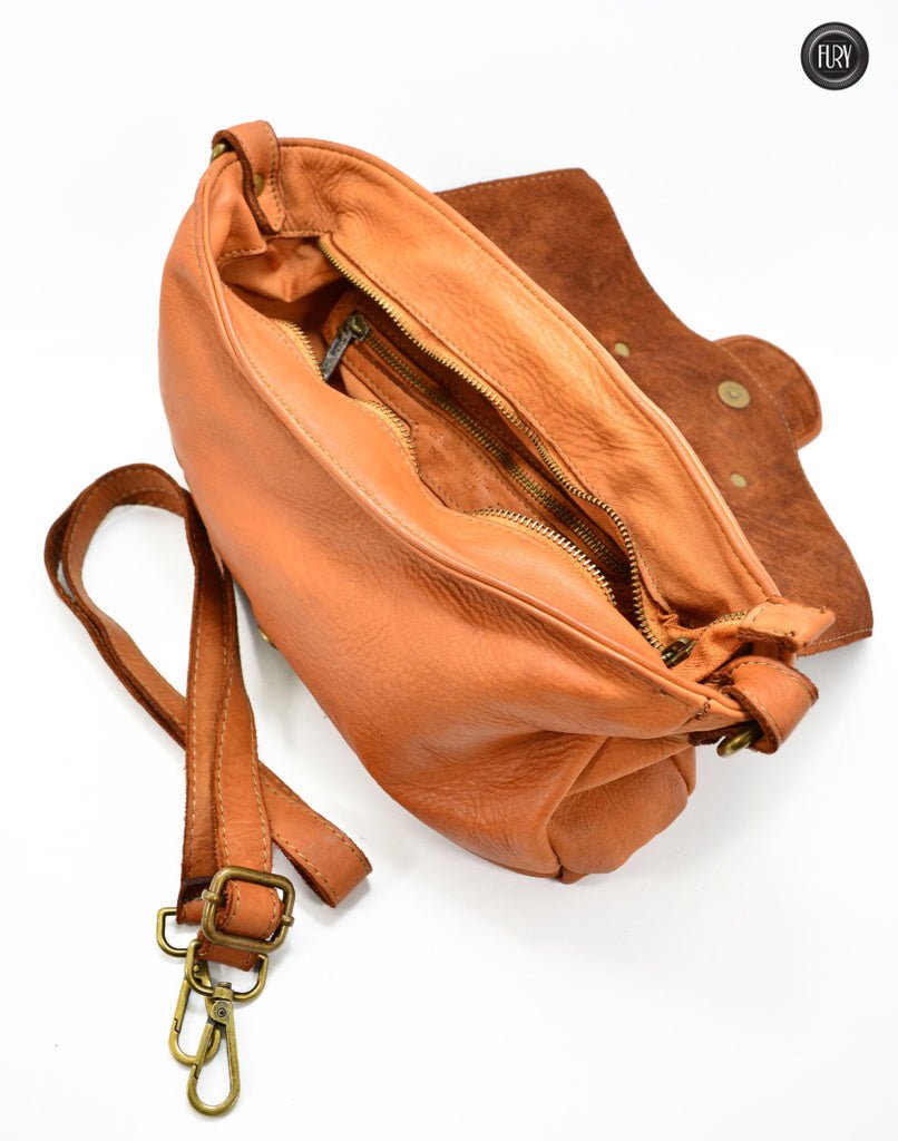 Borsetta Antea in pelle intrecciata - Fury