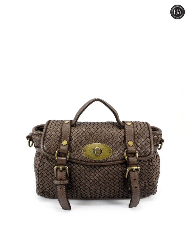 Borsetta Celia in pelle intrecciata - Fury