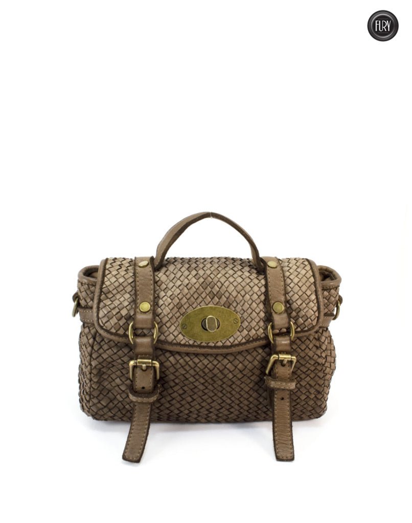 Borsetta Celia in pelle intrecciata - Fury