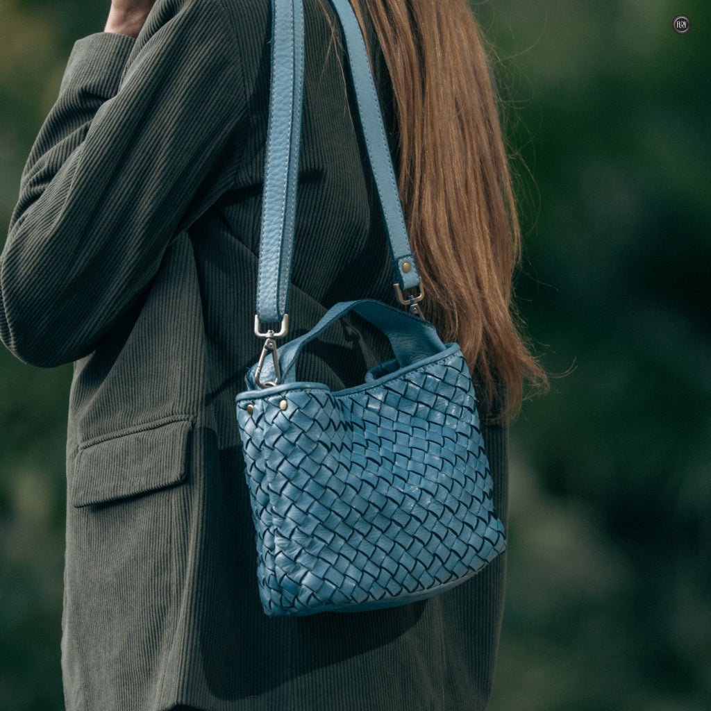 Borsetta Sibilla in pelle intrecciata - Fury