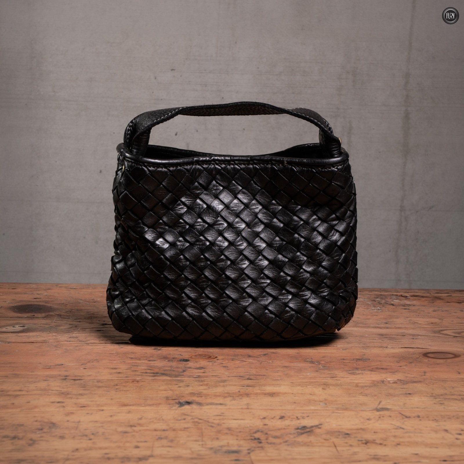 Borsetta Sibilla in pelle intrecciata - Fury