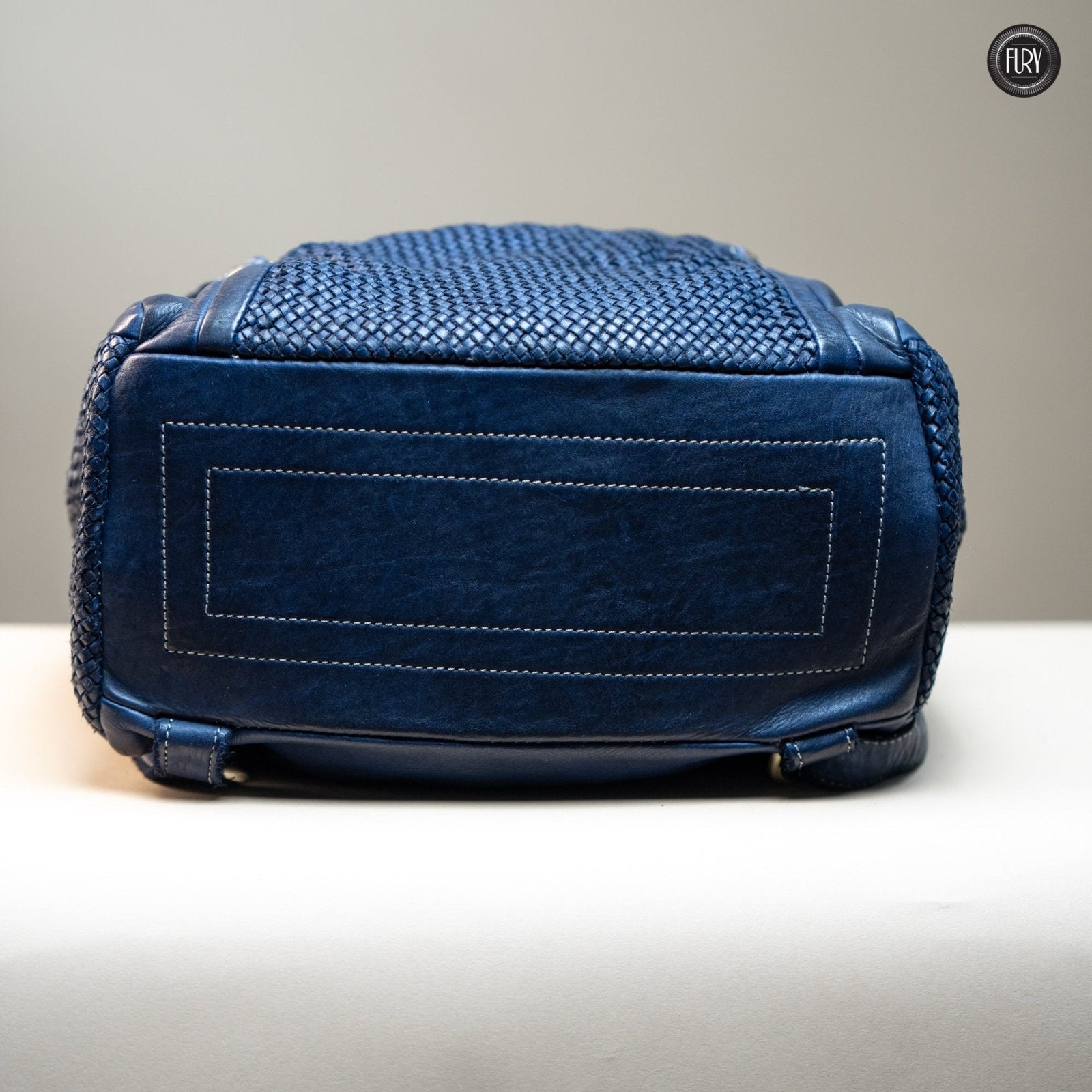 Zainetto Volterra in pelle intrecciata - Preordine - Fury