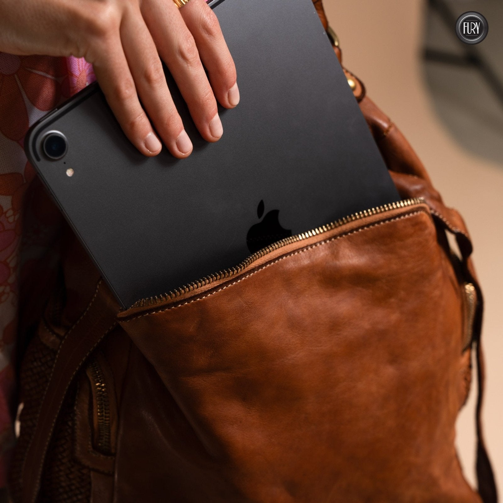 Zainetto Volterra in pelle intrecciata - Preordine - Fury