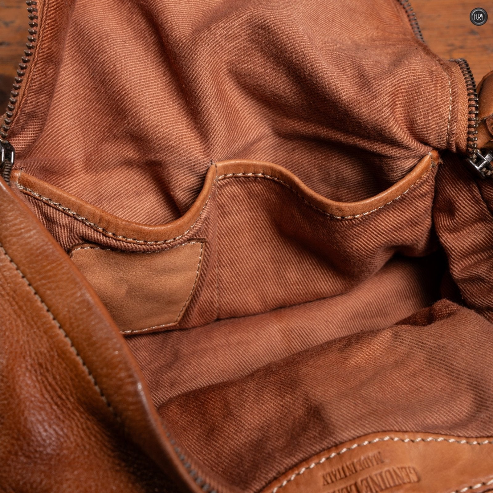 Zaino Arco in pelle intrecciata - Fury