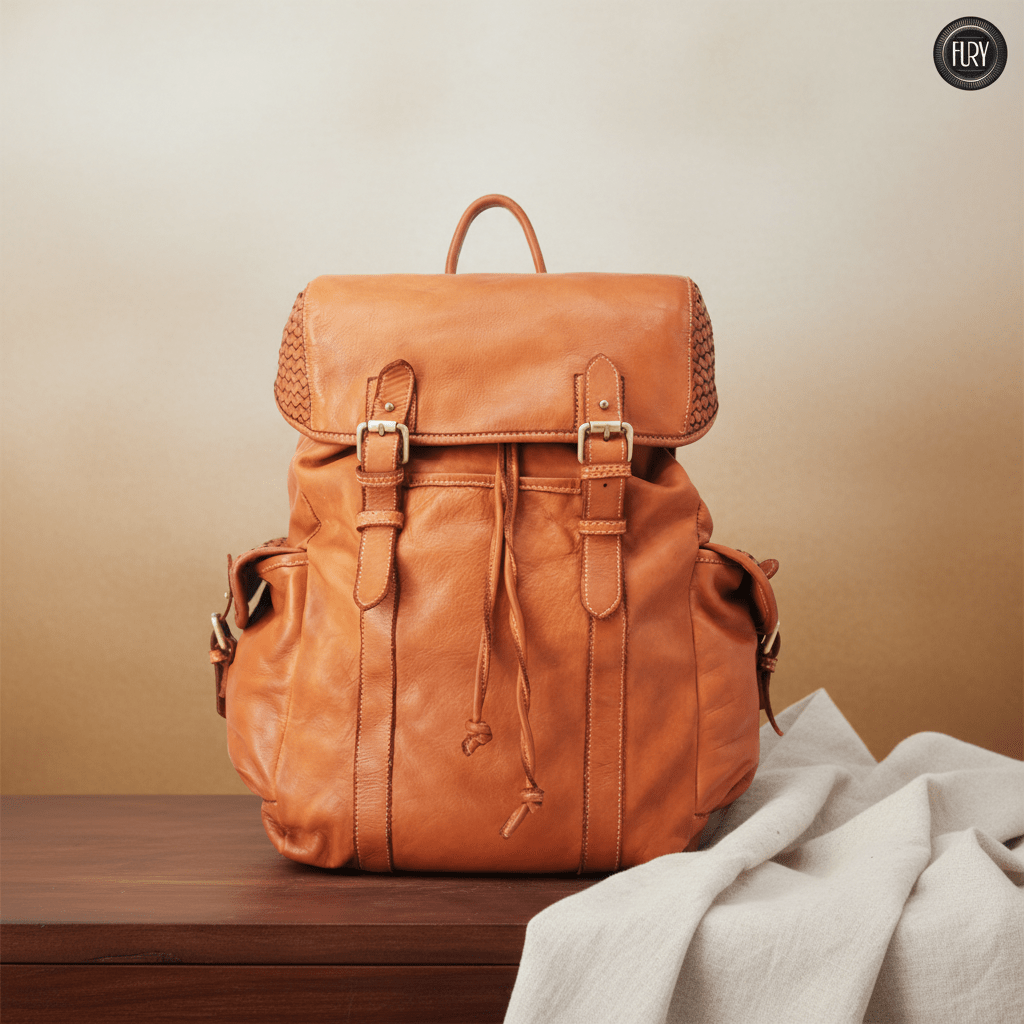 Zaino Enea in pelle - Fury